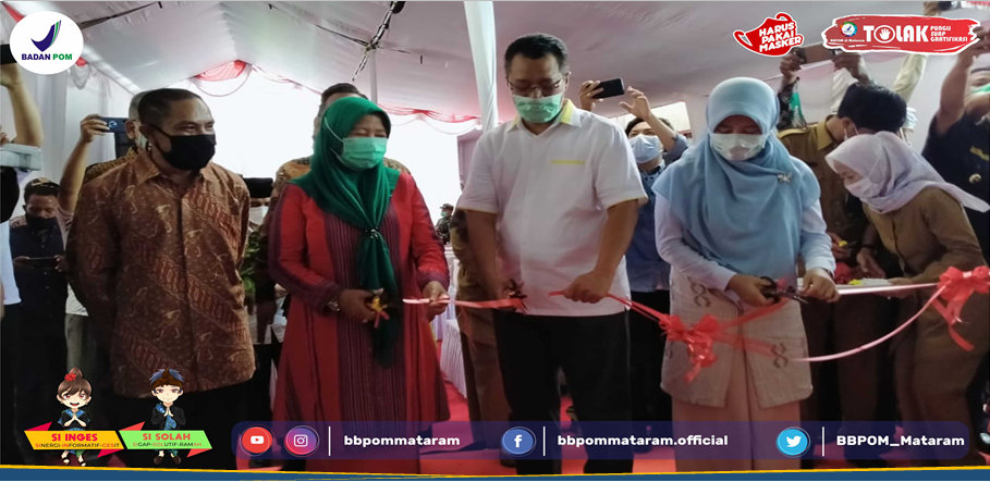 Gubernur NTB Resmikan UKOT Daun Kelor Gubernur NTB Resmikan UKOT Daun Kelor